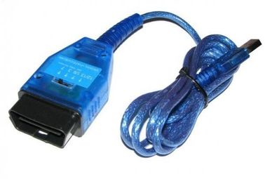 Διαγνωστικό καλώδιο ανίχνευσης OBD ECU της cVag KKL USB 409+ ΦΊΑΤ για τα αυτοκίνητα Audi/καθισμάτων/της VW