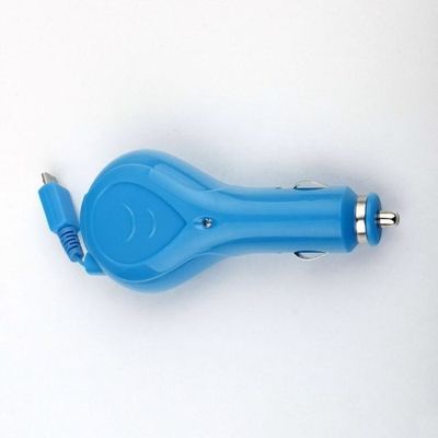 Εισελκόμενος φορτιστής αυτοκινήτων LG USB μικροϋπολογιστών υψηλής αποδοτικότητας με το καλώδιο ανοίξεων