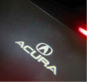 TL οδηγήσεων Acura MDX ZDX RLX λαμπτήρων ευγένειας πορτών ελαφριά αυτοκίνητα ανταλλακτικά λογότυπων