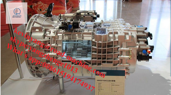 10Forward ταχύτητες 2 ανταλλακτικών 2600RPM Sinotruk αντίστροφα μετάδοση/κιβώτιο ταχυτήτων ταχυτήτων